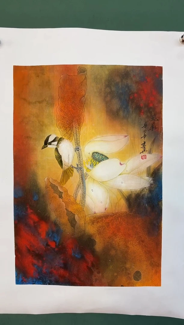 国画周建真老师绘画作品4-14
