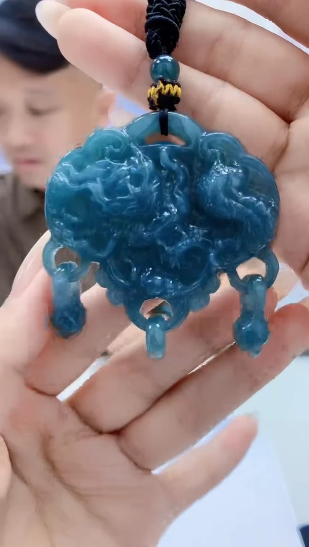 定制翡翠未镶嵌4969xx-毛货挂件57