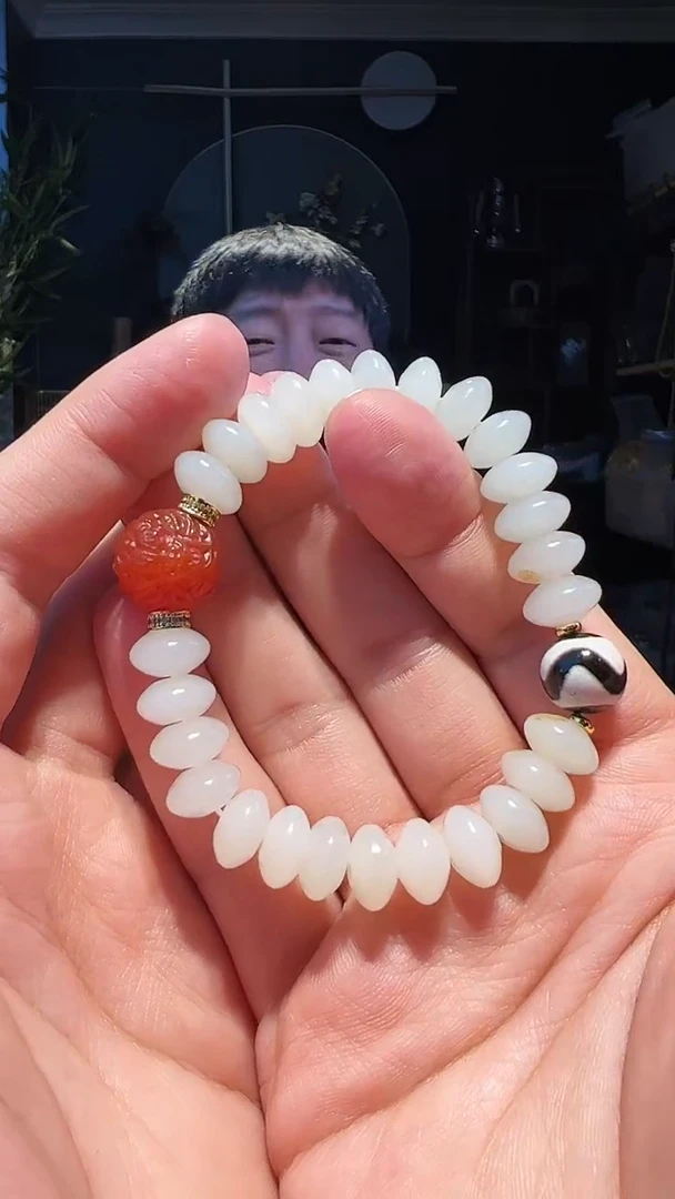 【闪购商品】和田玉手串未镶嵌11+精配单圈