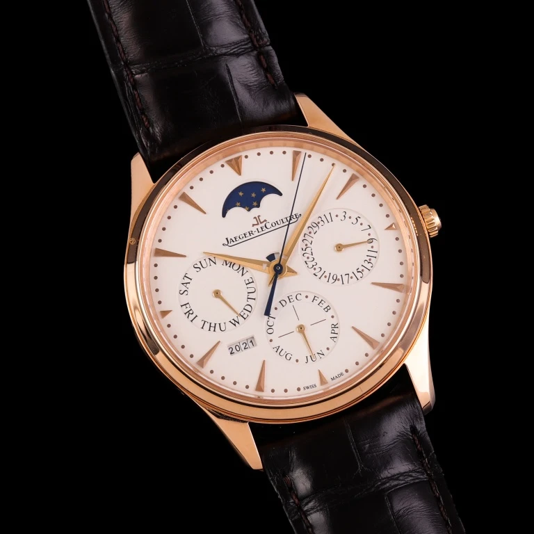 95新 Jaeger-LeCoultre/积家 积家月相万年历.19年全套