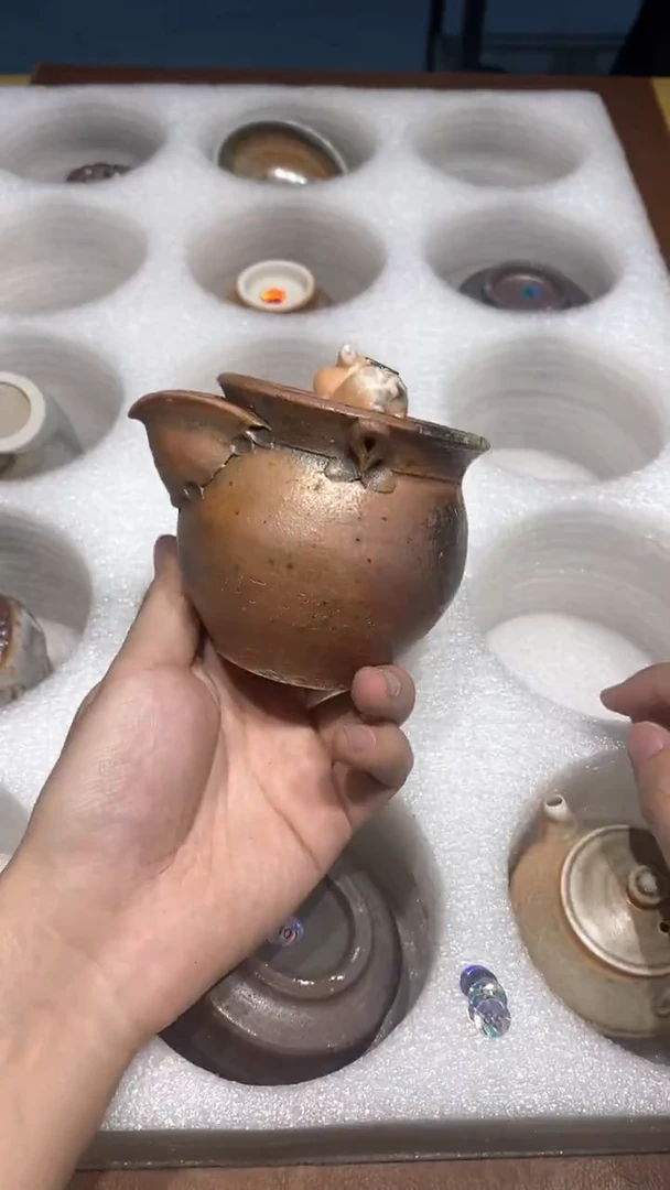 奢瓷/瑞寅柴烧茶器（宝瓶）673