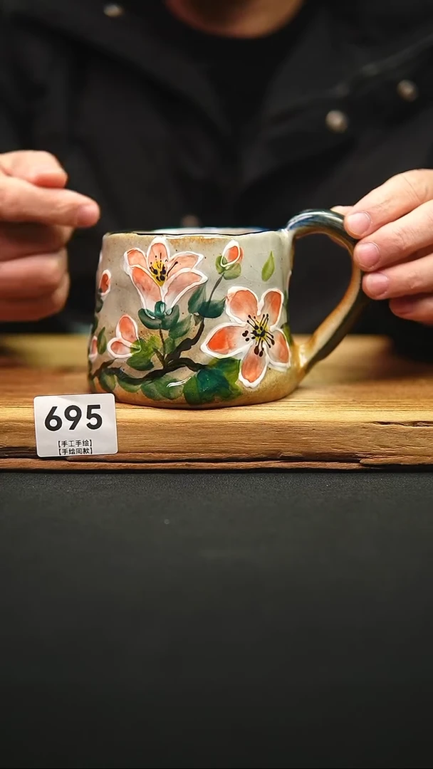 @@陶园瓷舍@@纯手工手绘@高温釉下彩
