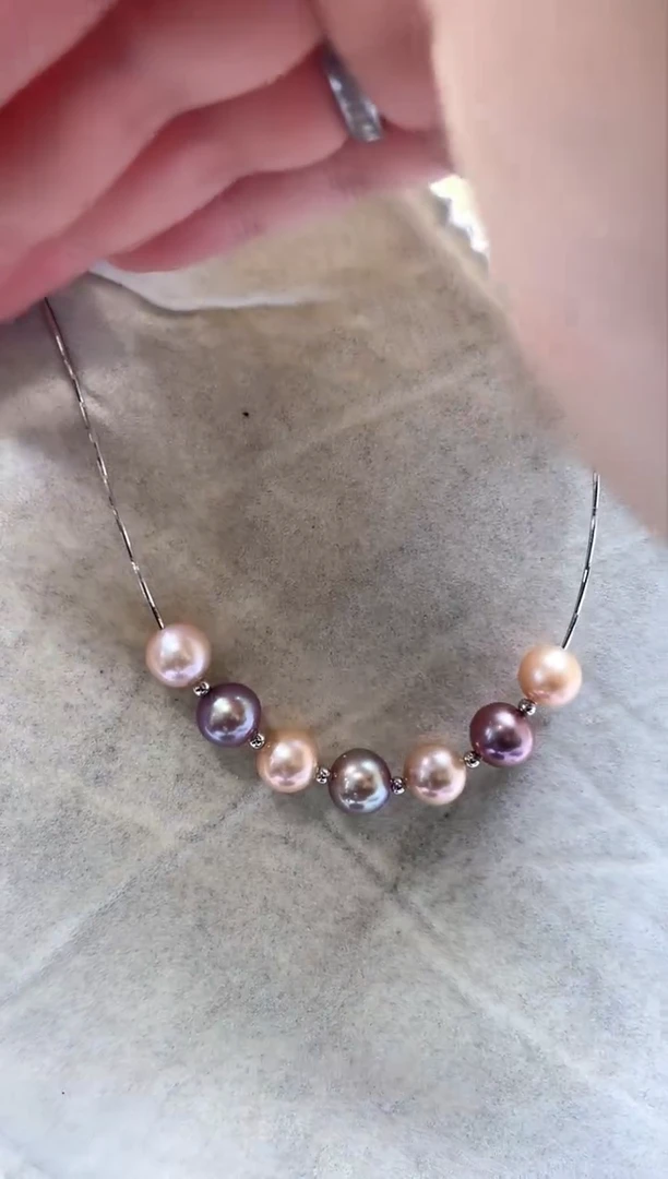 【闪购商品】淡水珍珠颈饰未镶嵌淡水项链