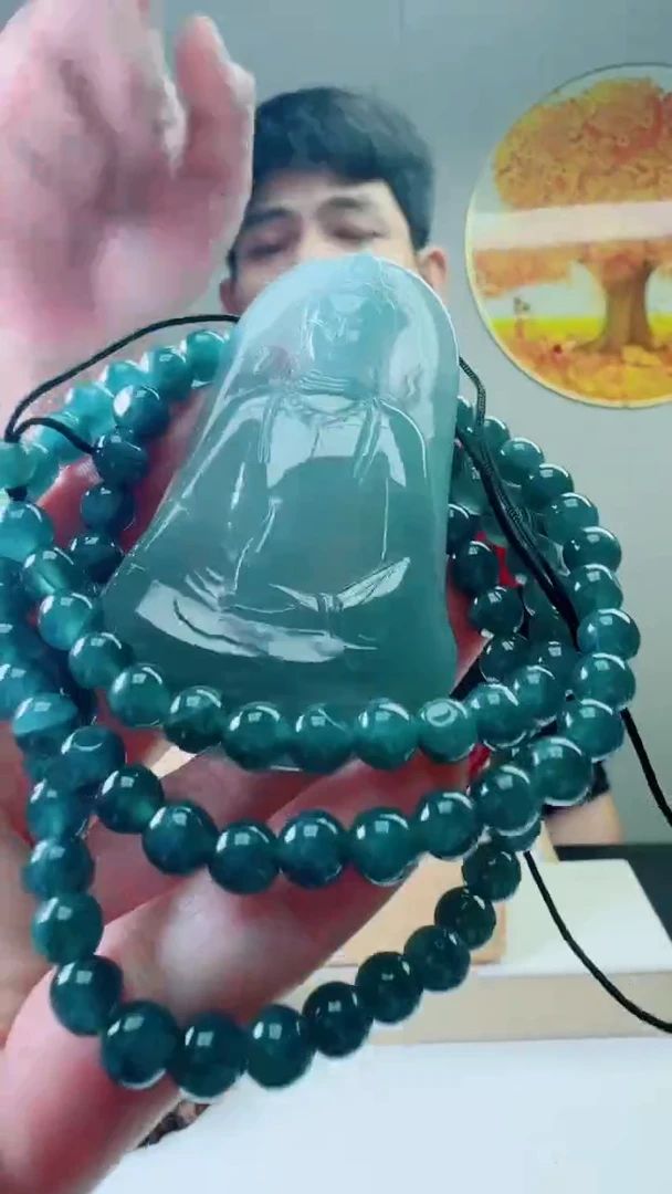 颈饰未镶嵌翡翠天然A货翡翠  多样性随机发其一