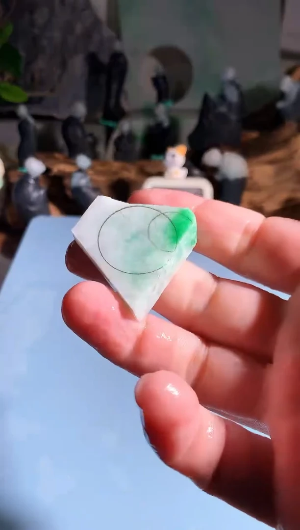 翡翠未镶嵌吊坠(不含链)普****司H395