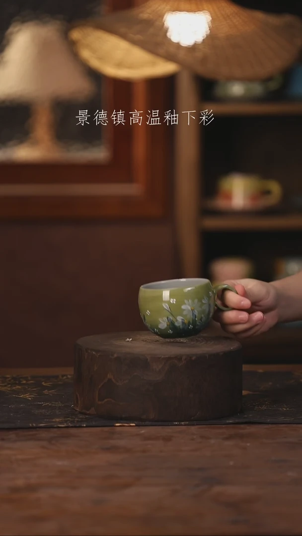 景德镇高温釉下手绘陶瓷403