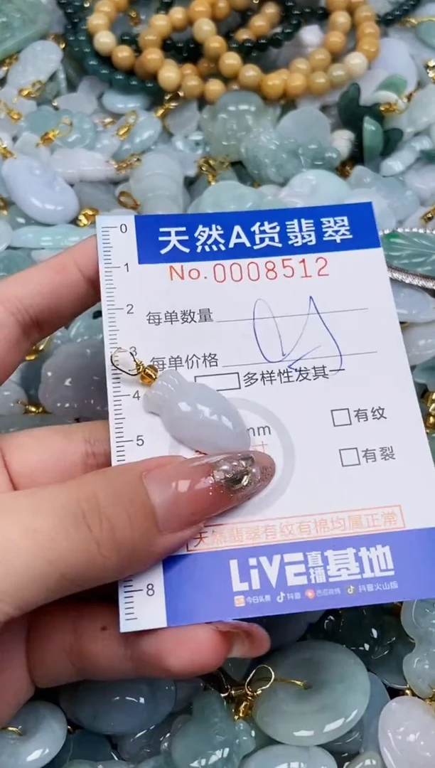 翡翠未镶嵌颈饰天然A货翡翠