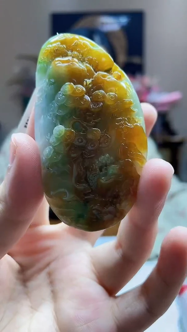 未镶嵌定制翡翠吊坠127