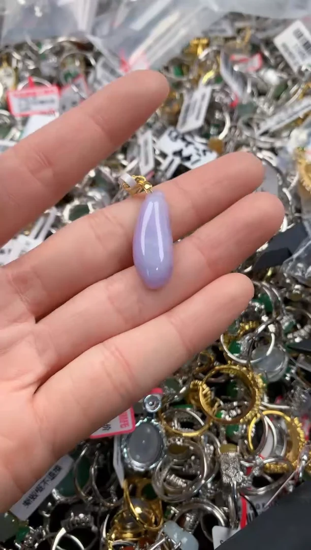 银S925镶嵌戒指翡翠222  6