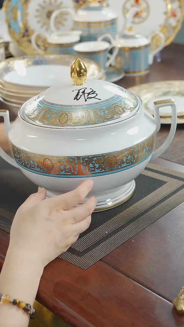 瓷片汤锅  微瑕