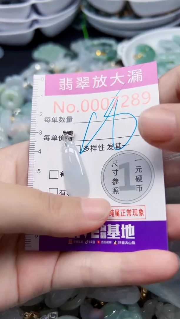 颈饰未镶嵌翡翠7289
