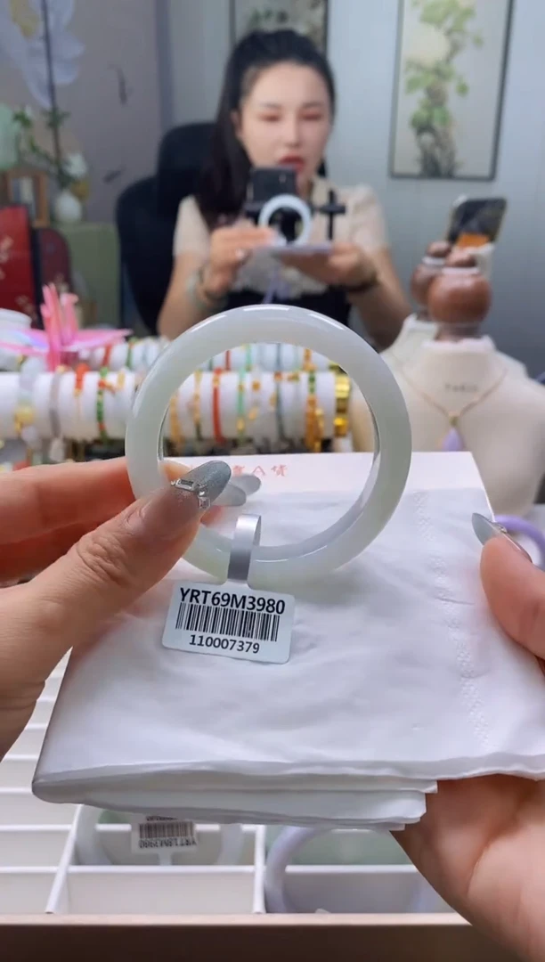 未镶嵌手镯翡翠98号55.4/12.1*8.2