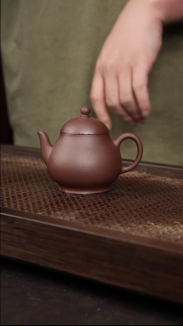 茶壶紫砂底槽清高梨