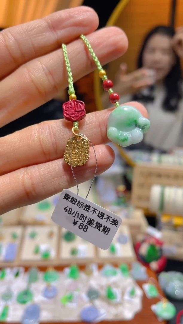 【闪购商品】翡翠颈饰未镶嵌百元以下不出证