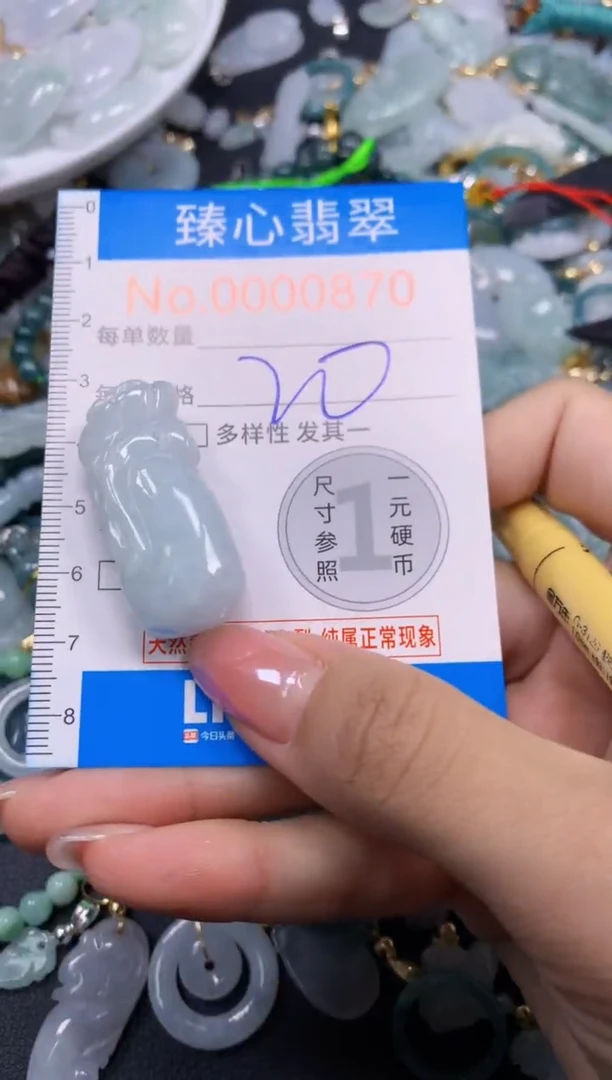 颈饰未镶嵌翡翠870