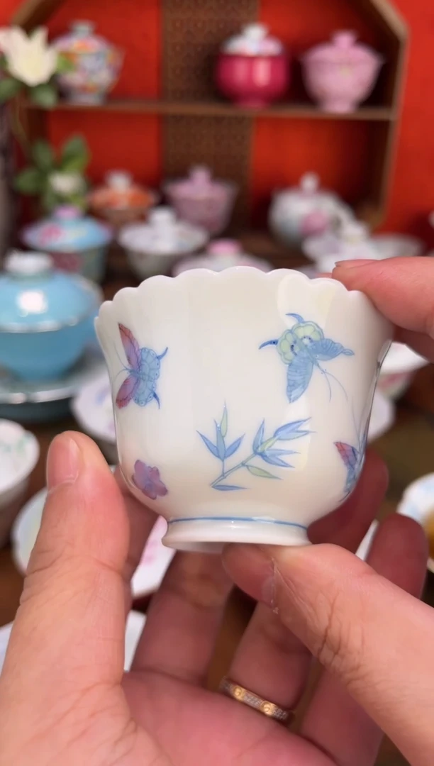 景德镇纯手绘陶瓷茶具