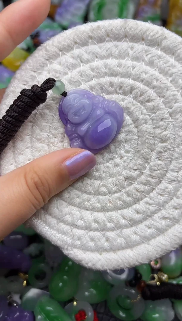 颈饰未镶嵌翡翠缅甸翡翠吊坠
