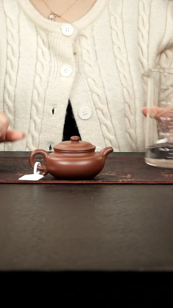 茶壶紫砂底槽青仿古150cc