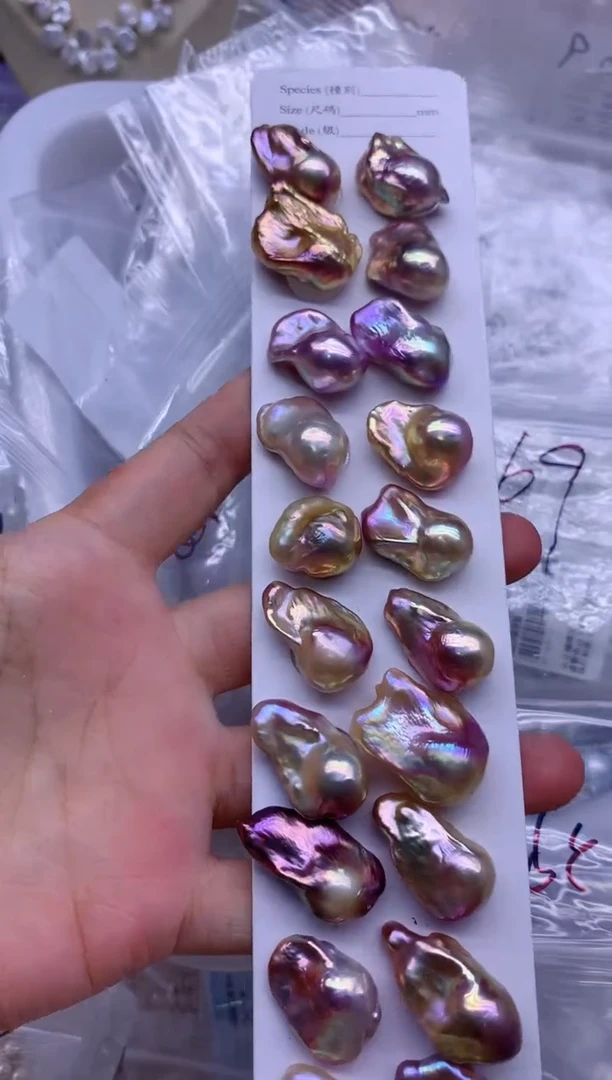 【闪购商品】淡水珍珠吊坠(不含链)合金多发其一