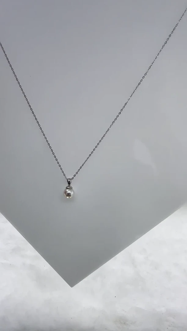 【闪购商品】海水珍珠DA银S925镶嵌c1258 ak套链7