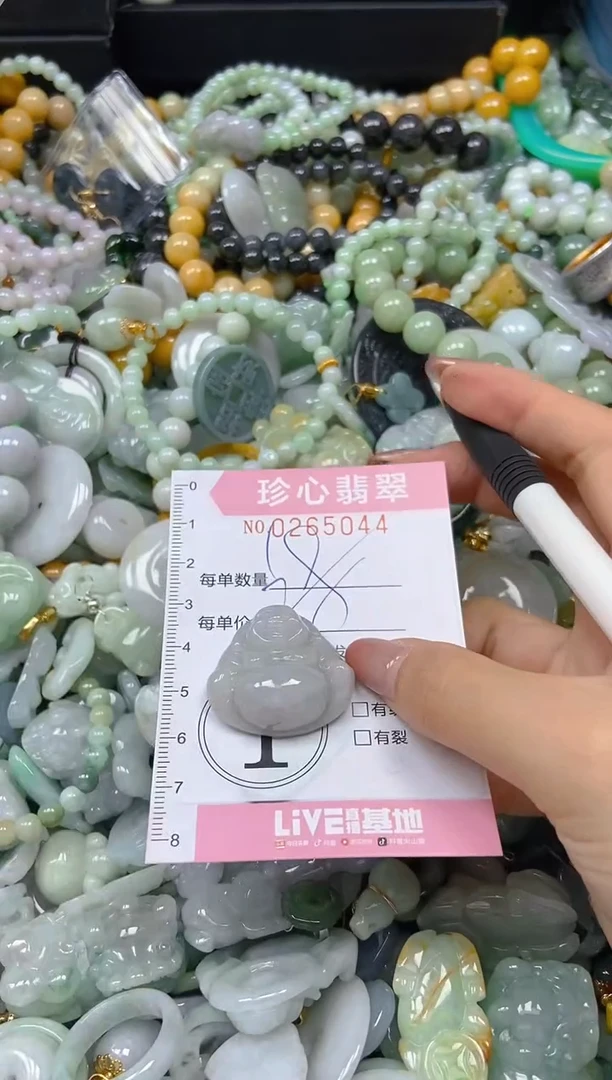 翡翠未镶嵌颈饰闪购0265044多样性发其一