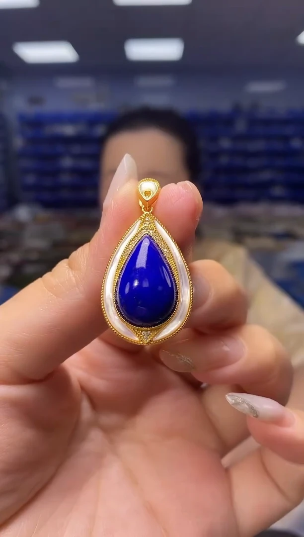 青金石银S925镶嵌DZ5806DZ5806