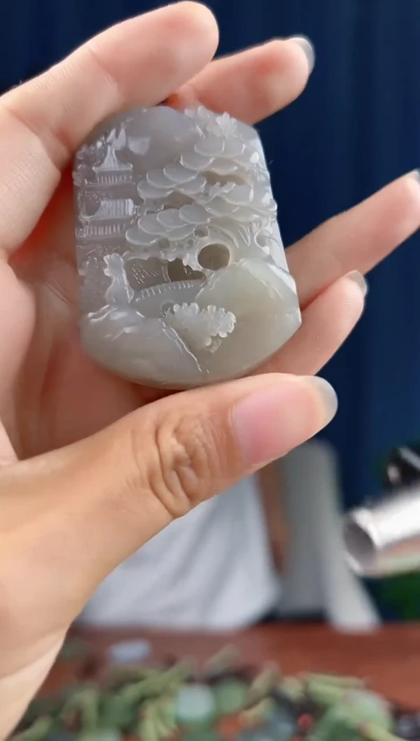 未镶嵌和田玉挂件拍一发一，多样性发货