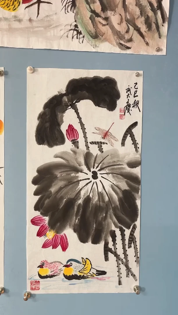 国画用****2武天庆老师荷花