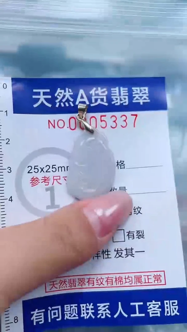 翡翠未镶嵌吊坠(不含链)11