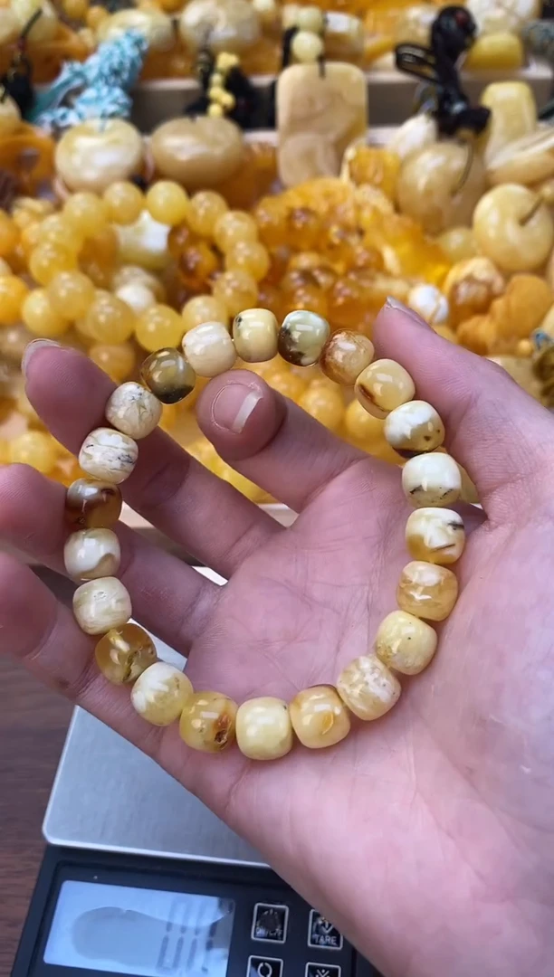 裸石琥珀未镶嵌天然琥珀蜜蜡