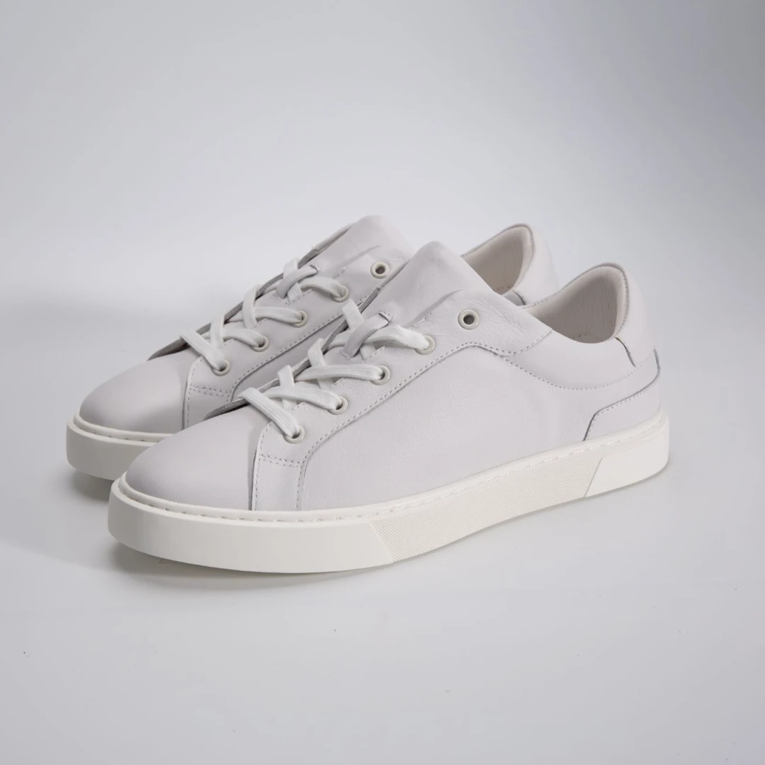 【直播专属】伯帝酷奇圆头系带休闲板鞋经典百搭男士运动鞋舒适低帮