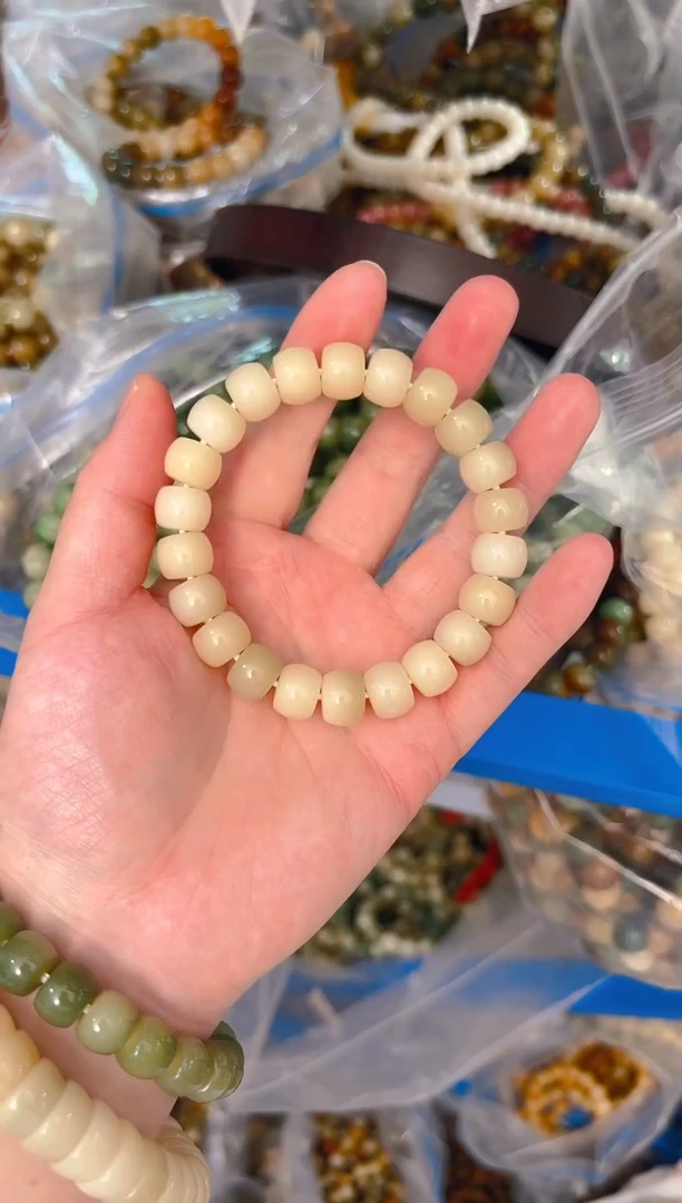 菩提根/象牙果吊坠荔枝栋直切单圈手串