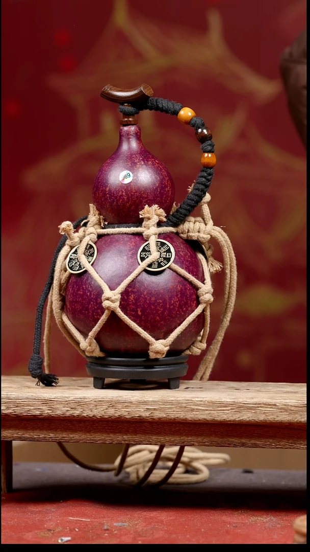 978号纯手工制作天然大漆真葫芦