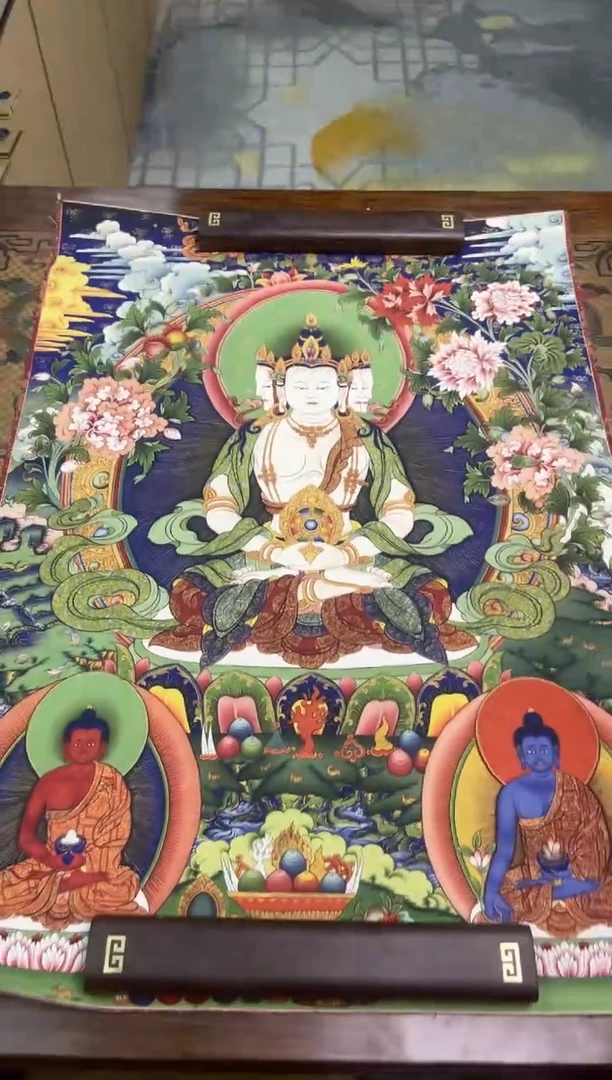 卷轴画精品奥奥奥的唐卡