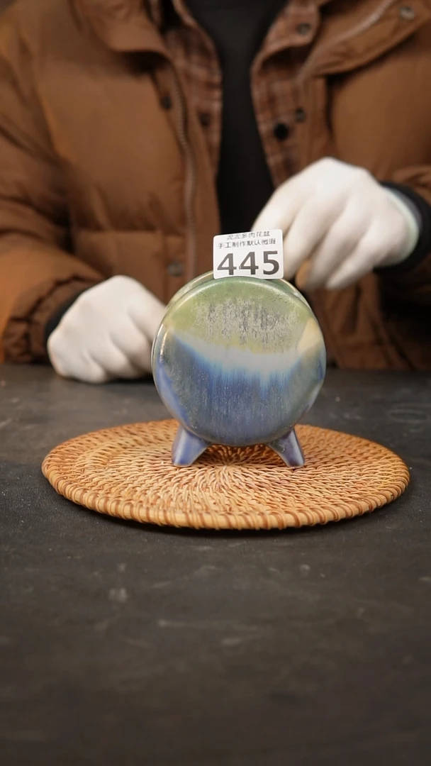 【闪购商品】瓷片景德镇手工花盆