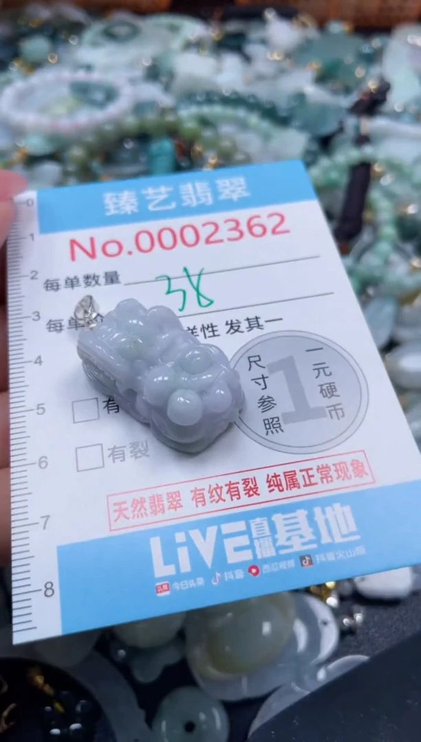 颈饰未镶嵌翡翠2362