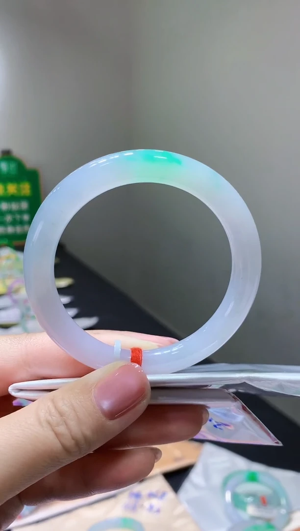 未镶嵌手镯翡翠k21天然A货缅甸翡翠57.6