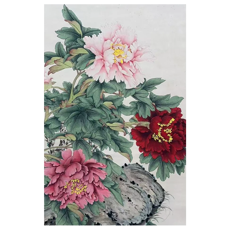 DL7023 非闇 致贞先生 花鸟 纸本68*86约5.2平尺