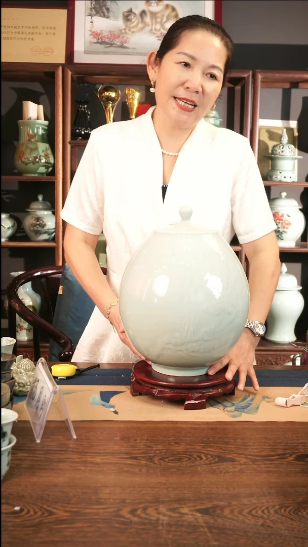 纯手工 喜上眉梢 盖罐