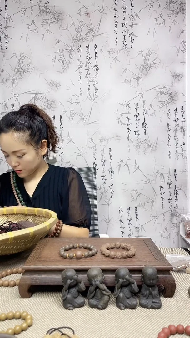 泥塑白茶茉莉如意吉祥