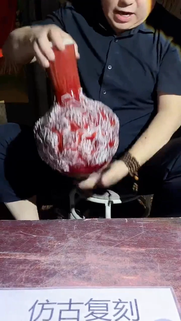 摆件景德镇陶瓷流水90