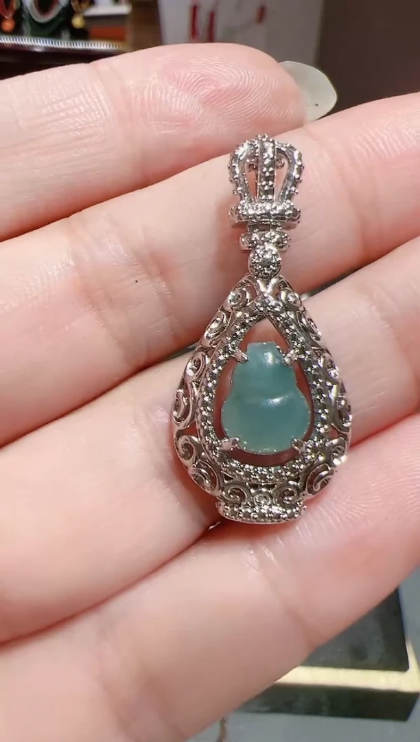 【闪购商品】翡翠颈饰未镶嵌202522542