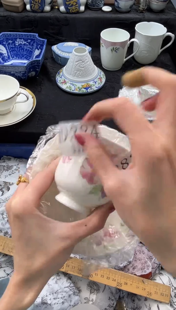 瓷片拿***～       D384