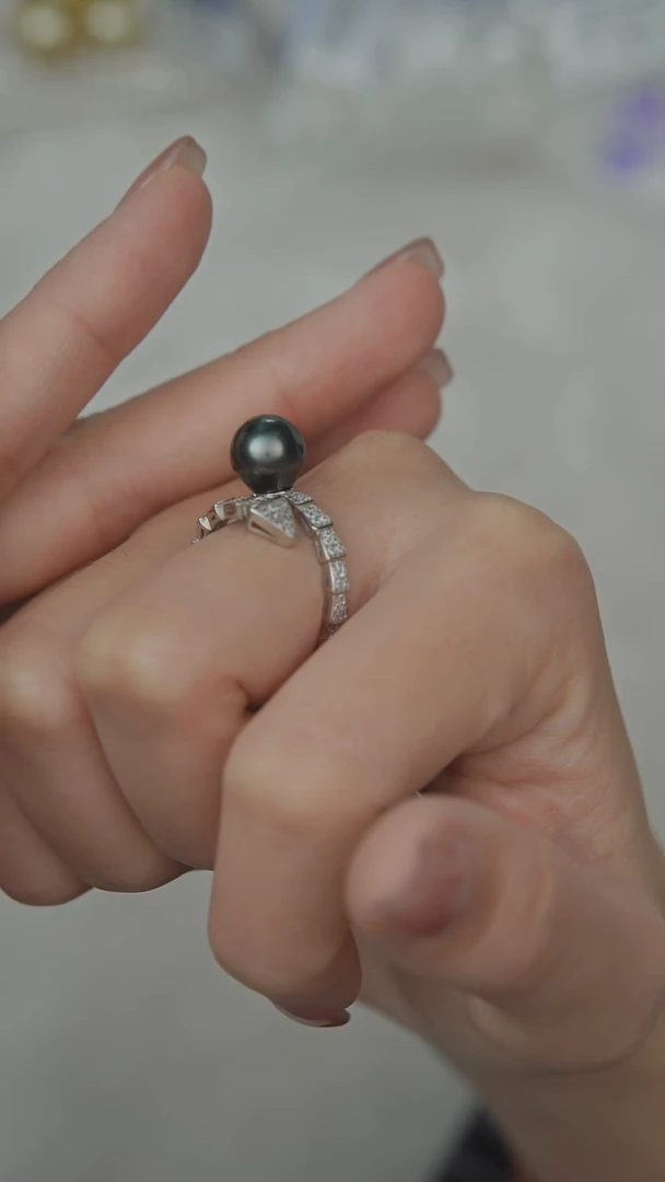 【闪购商品】海水珍珠戒指未镶嵌9-10mm