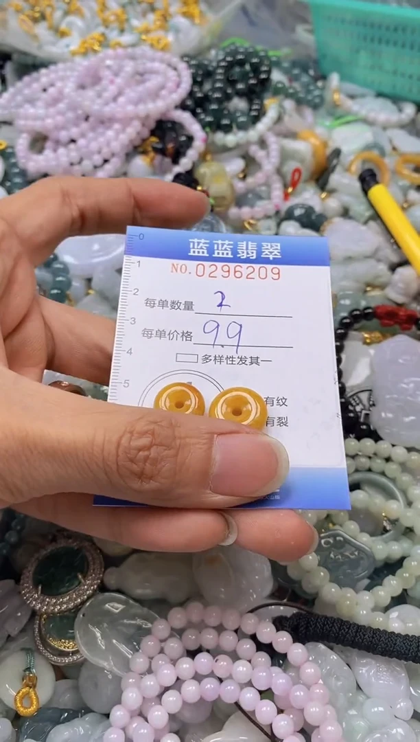 翡翠未镶嵌颈饰闪购0296209