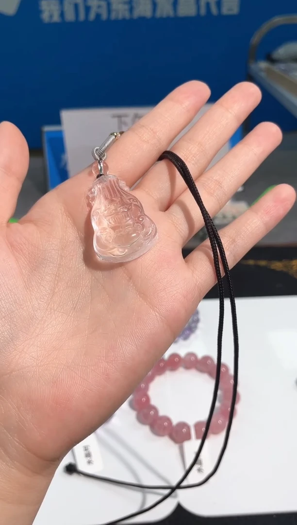 【闪购商品】水晶手链未镶嵌62号白水吊坠款