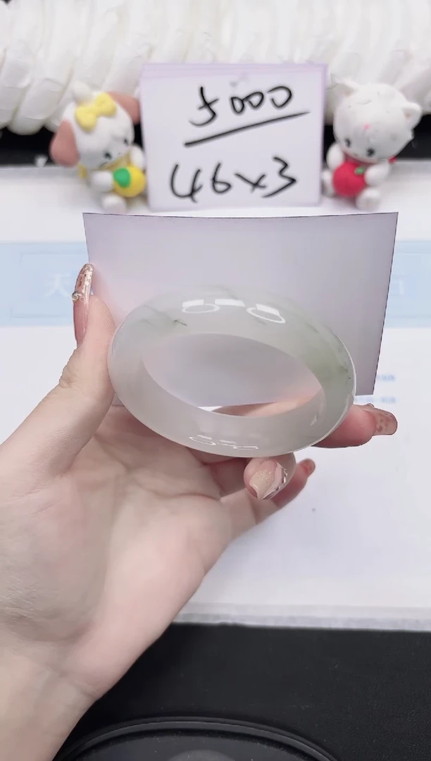 未镶嵌手镯石英质玉63-54