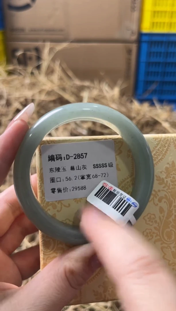 未镶嵌手镯石英质玉D-2857