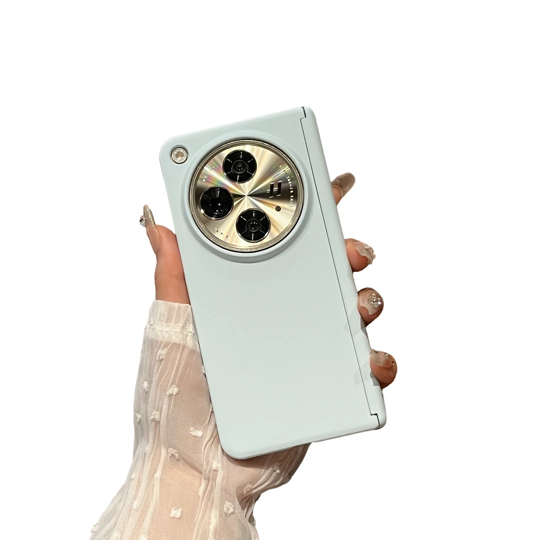 适用oppo find n3手机壳oppofindn3折叠屏高级感纯色全包磁吸中轴