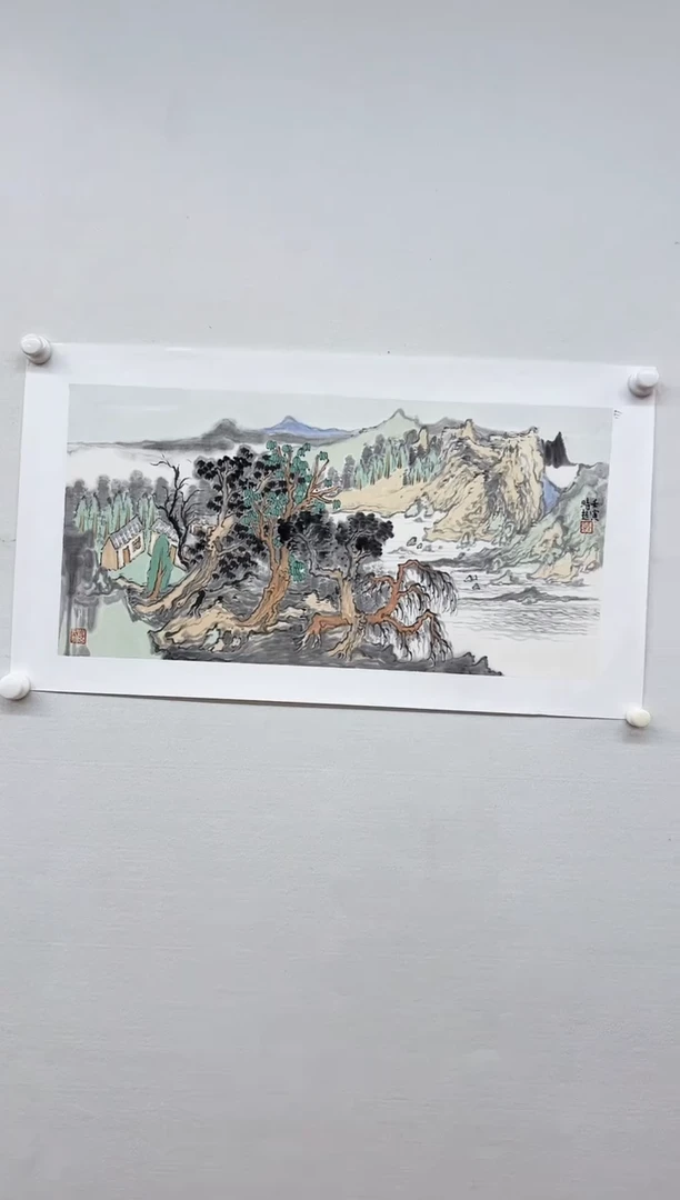 国画陈时超作品书画报臻选D632